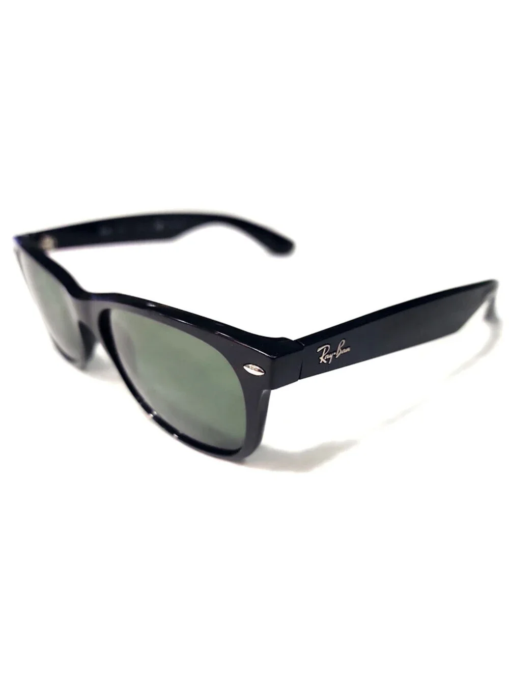 Ray Ban RB2132 901/58 New Wayfarer Black Gray Polarized Sunglasses 55-18 145 SA